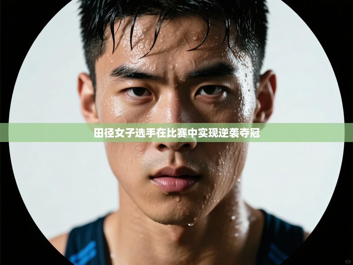 田径女子选手在比赛中实现逆袭夺冠